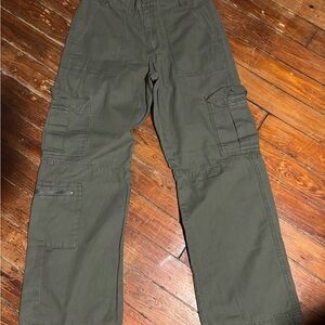 Women’s Olive Cargo Pants
